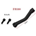 thumbnail image 5 of LEFU for Bike Disc Brake Rotor Adapter Set 180/203mm Front Rear IS Post Mount Caliper Converter Aviation Aluminum Alloy for Black Green, 5 of 5