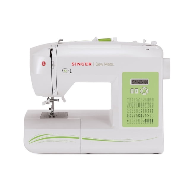 SINGER® Sew Mate™ 5400 Computerized Sewing Machine, 60 Built-In Stitches, LCD Screen