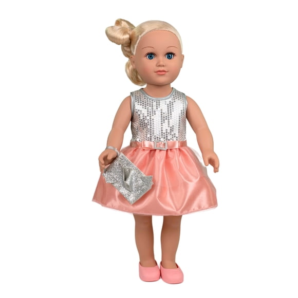 My Life As – Poupée Estella Articulée 18 pouces, Cheveux Blonds, Yeux Bleus