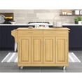 thumbnail image 4 of Homestyles Chariot de Cuisine en Bois à Roulettes Create-a-Cart Brun, 4 of 13