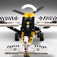 thumbnail image 3 of LEGO Technic Bush Plane Toy - Buildable Airplane Toy for Kids, Boys and Girls, Ages 8+ - Model Airplane Gift with Spinning Propeller, 4-Cylinder Piston Engine, and More - 42198, 3 of 6