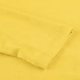 thumbnail image 3 of PMVFHDE Liquidation T-Shirts Graphiques pour Filles Enfants Filles Tunique Décontractée Nœud devant Bouton Manches Longues Blouse Col Rond Décontractée T-Shirt, Jaune, 12-13 Ans, 3 of 3