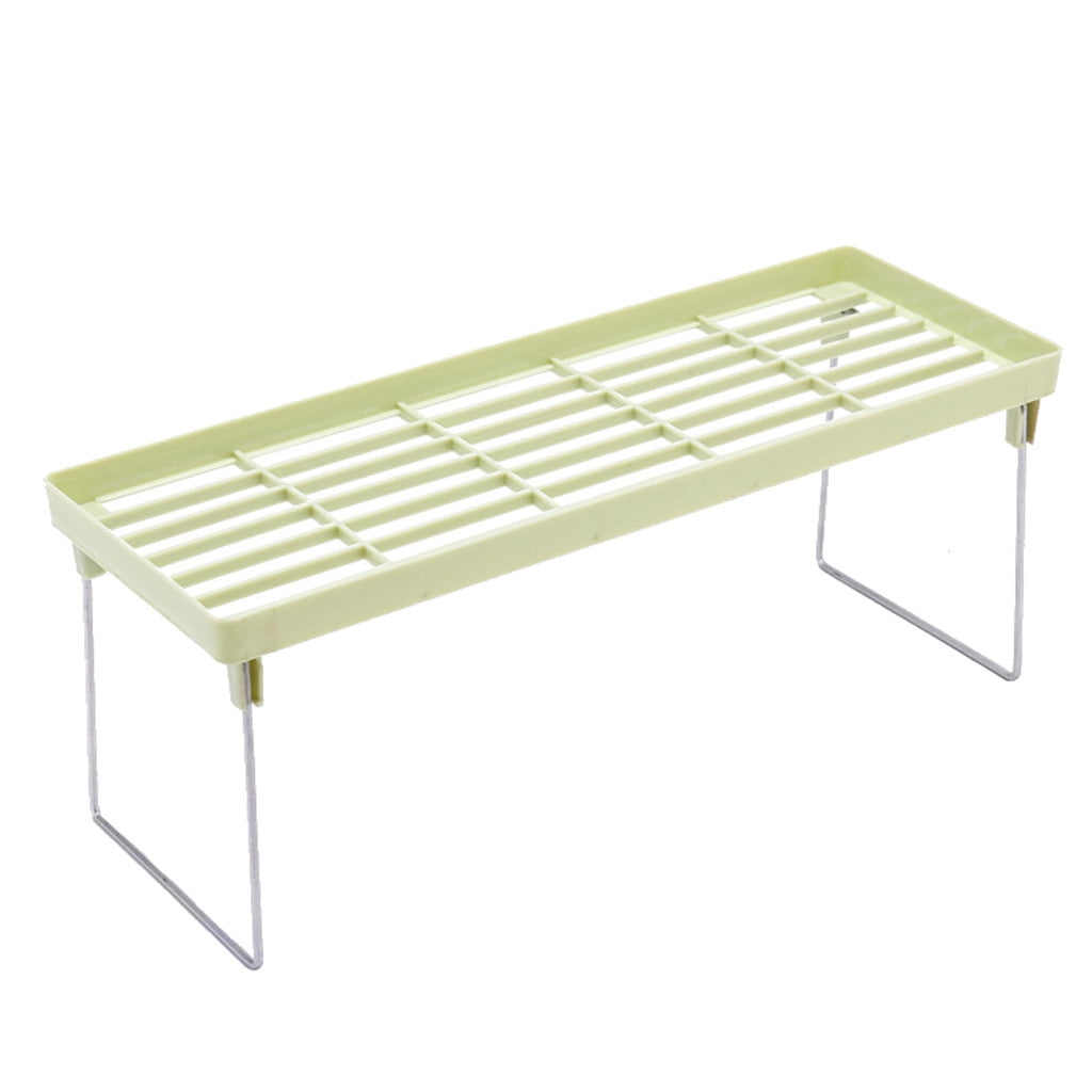 Binwennn Folding Dish Drying Rack with Drainboard Standing Rack Kitchen Bathroom Countertop Storage Organizer Shelf Holder Rack
