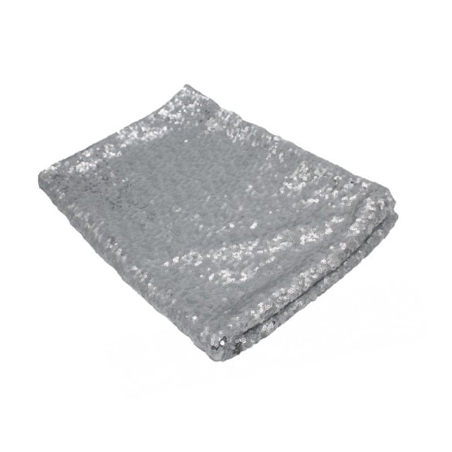 Glitter Sequin Table Cloth Cover Overlays Wedding Event Party Supplies