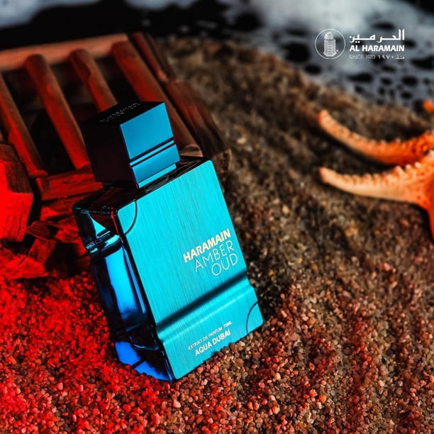 Al Haramain Amber Oud Aqua Dubai Edition - Arabian Perfume for