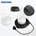 thumbnail image 3 of Unique Bargains Bouchon de Réservoir de Carburant de Voiture de Remplacement Compatible avec Chevrolet Spark 2010 2011 2012 Noir, 3 of 7