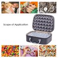 thumbnail image 4 of 70 Slots Diamond Storage Box with Bottles Cartoon Princess Printing Portable Storage Carry Bag with Zipper for Painting Accessories Tool Nail Art Rhinestones, 4 of 8