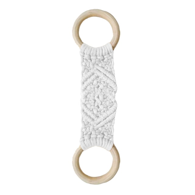 Bathroom Products Hanging Kitchen Towel Rack Hand Crochet Bohemian Circular Towel Holder for Kitchen Bathroom and Toilet Decorative Su Kitchen Towel Organizer