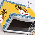 thumbnail image 1 of Microwave Oven Cover, Dustproof Cotton Machine Protector Anti-Dust Linen Fabric Microwave Dustproof Cloth Cover Decorative Kitchen Appliance Cover(Lucky Cat), 1 of 5