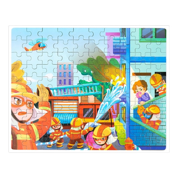 Meitianfacai Casse-Têtes de 100 Pcs pour Enfants de 4 à 8 Ans Thème Monde sous-Marin Casse-Tête pour Enfants Apprentissage Océan Casse-Têtes Éducatifs Jouets pour Garçons et Filles