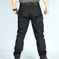 thumbnail image 4 of Amzcrzy Cargo Pants for Men Men's Pants Multiple Pockets Cargo Trousers Work Wear Cargo Pocket Men's Pants Men's Cargo Pants Pants for Men Men's Clothing Slacks for Men, 4 of 6