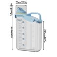 thumbnail image 3 of WIFKLSIIPG Dog Food Storage Container ，Pet Food Container with Airtight Pour Spout Cat Food Storage Container with Measuring Cups Portable Pet Food Container for Dogs Cats Birds(Green), 3 of 8