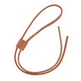 thumbnail image 1 of Bunblic Drawstring Strap Drawstring String Strap Replacement DIY Purse Strap PU Leather for Women Bucket Bag Shoulder Bag Crochet Bag No Bead Brown, 1 of 8
