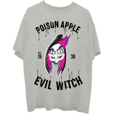 Snow White Unisex T-Shirt Evil Witch Poison Apple