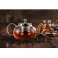 thumbnail image 3 of Hiware Glass Teapot with Removable Stainless Steel Lid & Infuser, 33 Ounce Teapot Stove Top Safe for Blooming & Loose Leaf, 3 of 5