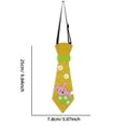 thumbnail image 3 of YoGold Easter Clothes Accessory Kit Easter Rabbit Bunny Tie Easter Pre-Tied Bow Tie Adjustable Felt Bowties Decorations C, 3 of 6