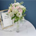 thumbnail image 4 of Meitianfacai High-end Artificial Flowers Diamond Rose Artificial Flowers 5 Forks 10 Mini Roses Home Decoration Plastic Flowers, 4 of 6