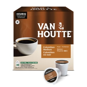 Van Houtte Colombian Rôtissement moyen, Pochettes de café K-Cup 30 Nombre