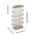 thumbnail image 3 of TIELUTT Containers Food Stackable Space Saving Canister Condiment Organizer Family Gathering Picnic Linen Closet Organizer Fruit Container Vacuum Seal Containers Take Out Containers Disposable Contai, 3 of 8
