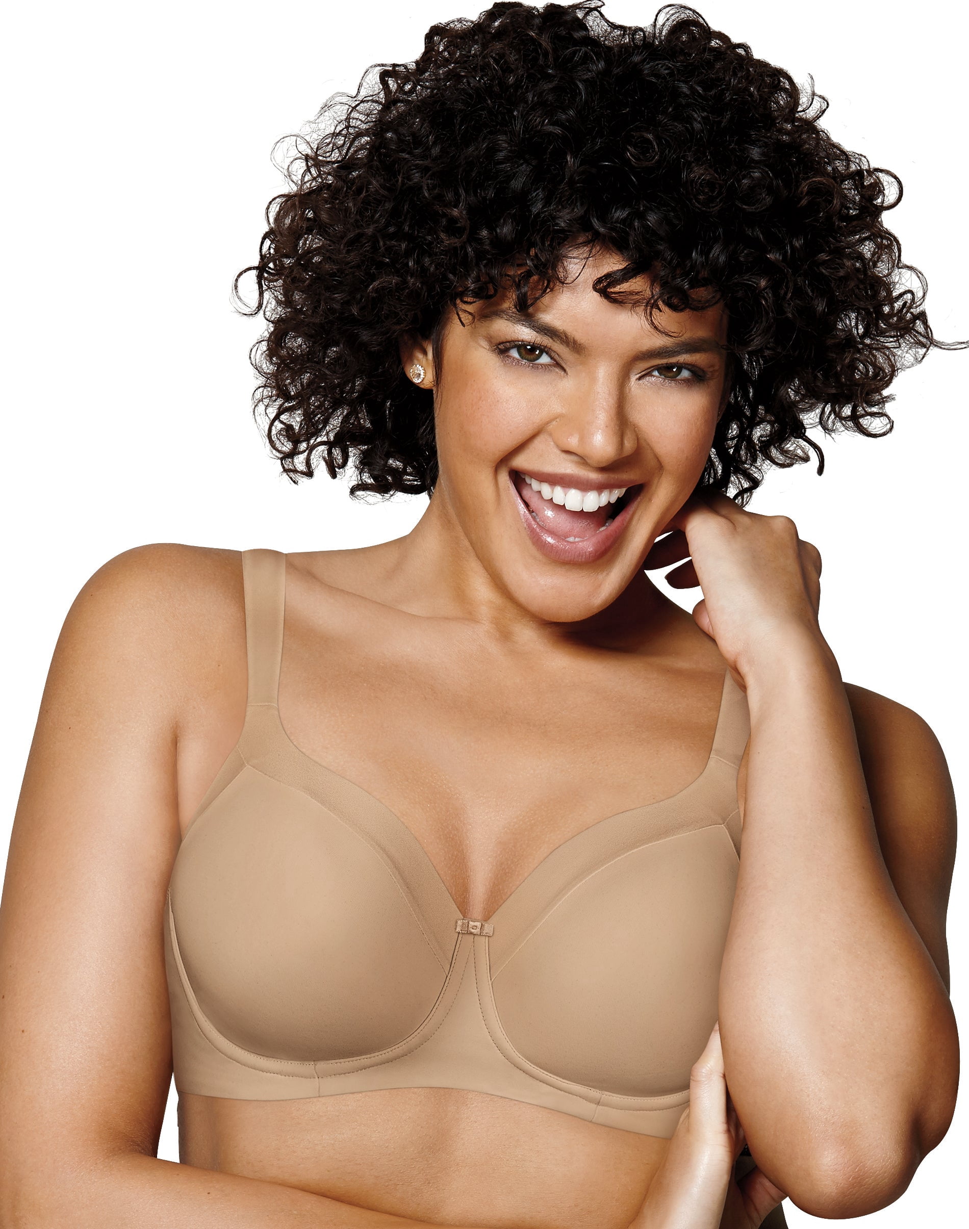 Playtex Womens Secrets Shaping Balconette Wirefree Bra, 36D, Taupe