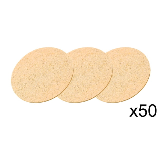 Tumotour 50pc foam textured paper with absorbent sponge for wiping