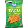 thumbnail image 1 of Great Value Taco Zesty Flavoured Tortilla Chips, 1 of 3