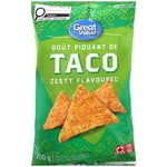 Great Value Taco Zesty Épingles de tortilla aromatisées
