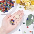 thumbnail image 3 of Visland 100 Pcs 10mm Rhinestone Clay Beads Ice Collection Baseball Bling Style Round Beads for DIY Necklace Bracelet Earrings Jewelry, 3 of 8