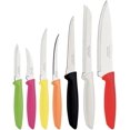thumbnail image 1 of Tramontina Plenus Cutlery 18/0 Stainless Steel 7 Pc Knife Set with Multi-Colored Polypropylene Handles, 1 of 4