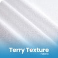 thumbnail image 4 of Canadian Linen Soft Terry Cotton Mattress Protector King XL 78"x80"x14"Fitted 100% Waterproof Zipper Encasement 17" Deep Pocket Mattress Bedding Cover, 4 of 9