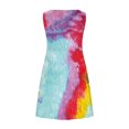 thumbnail image 5 of EGNMCR Robes d'Été Femmes Tendance 2024 Robes d'Été pour Femmes Plage Floral T-Shirt Robe Soleil Décontractée Poches Boho Robe Débardeur, 5 of 5