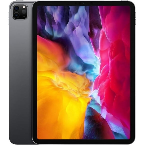Remis à Neuf Apple iPad Pro 11 (2020) A2068 (Wi‐Fi + Cellulaire Déverrouillé) 256 Go Gris Cosmique (Grade A)
