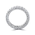 thumbnail image 2 of 3ct Diamond Eternity Double Row 14K White Gold, 2 of 2