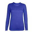 thumbnail image 1 of MeetoTime Womens T-Shirt Basic Long Sleeve Crew Neck Solid Color Tee Tops Blouse Casual Tunic Tops, 1 of 4