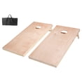thumbnail image 1 of VEVOR 4x2ft Cornhole Set Portable Outdoor Corn Hole Toss Game Board Wood Carry Case, 1 of 7