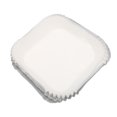 thumbnail image 3 of Papier Grisson pour Friteuse, 100 Pcs Papier Antiadhésif Friteuse Jetable Double Résistant à L'huile Imperméable Carré Papier Huile Friteuse pour Micro-Ondes Poêle à Frire(Blanc), 3 of 14