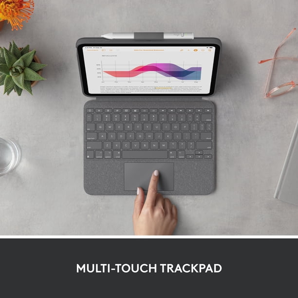 Logitech Combo Touch, Detachable iPad Keyboard Case (10th gen and
