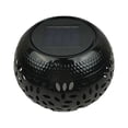thumbnail image 2 of Clearance! Solar Outdoor Table Lantern Flickering Flame Light Round Pot With Warm Yellow Garden LED Tabletop Lamp Decorative For Garden Yard Wish List Sale Items Today #43, 2 of 7
