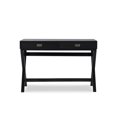 thumbnail image 4 of Posey Black Writing Desk, 4 of 9