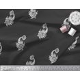 thumbnail image 3 of Soimoi Poly Georgette Fabric Floral Block Print Sewing Fabric Yard 52 Inch Wide, 3 of 3