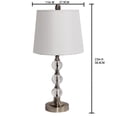 thumbnail image 2 of Home Trends 23" Crystal Table Lamp, 2 of 3