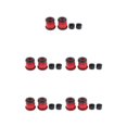 thumbnail image 3 of Decodeary Skateboard Rebuild Kit Bushings Washers for Pivot Cups for 2 Trucks 3.25in Red 5 Inch 5Set, 3 of 6