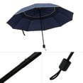 thumbnail image 2 of MesaSe Parapluie de Golf Compact Extra Surdimensionné Grand Coupe-Vent Noir, 2 of 10