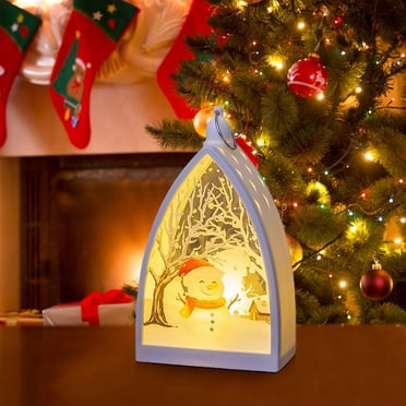 Cameland Christmas Decorations, Luminous Portable Night Lanterns, Layout Ornaments, Gift Wind Lantern Pendant