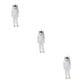 thumbnail image 4 of Ruiboury Durable And Essential Gear Beekeeping Suit Lightweight And Universal Easy To Ventilated Jacket For Beekeeper white XL 3Set, 4 of 6