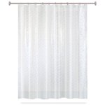 Mainstays Stars Foil PEVA Shower Curtain