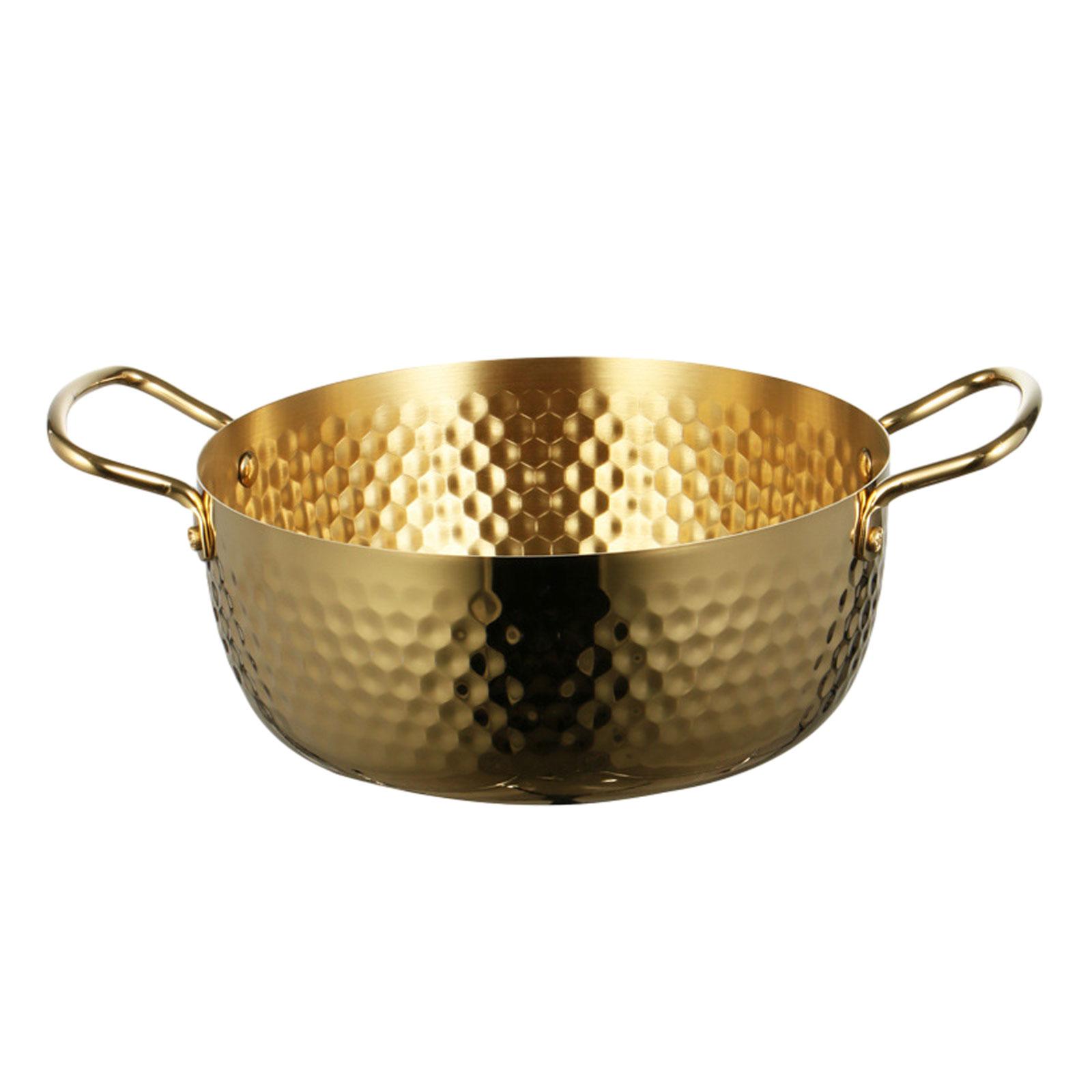 Pot à Ramen Coréen pour Faire Bouillir et Mijoter des Nouilles Coréennes Pot à Soupe à Chauffage Rapide 20cm