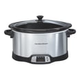 thumbnail image 1 of Hamilton Beach 33480 8 qt Stainless Steel Slow Cooker, 1 of 4