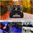 thumbnail image 3 of VOLTZ TOYS Ford Super Duty F450 Dually 2-Seater 24V Kids Ride-On Truck, Motorized Pick-Up Toy Car with Dual Rear Wheels, Parent Remote Control, EVA Tires, Licensed, Black, 3 of 6