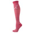 thumbnail image 1 of Dvkptbk Compression Bas pour Femmes et Hommes Personnes Sports de Plein Air Bas de Protection Élastiques pour les Jambes et Bas de Pressionks Chaussettes Hautes Roses - Soldes d'Été Liquidation, 1 of 2
